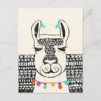 Parti Llama - Portrait