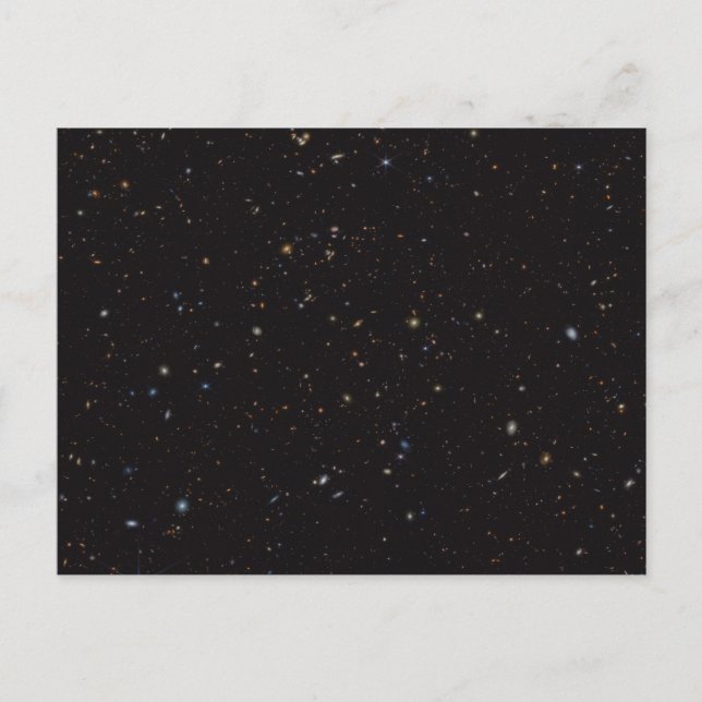 Carte Postale Partie du ciel avec plus de 45 000 galaxies visibl (Devant)