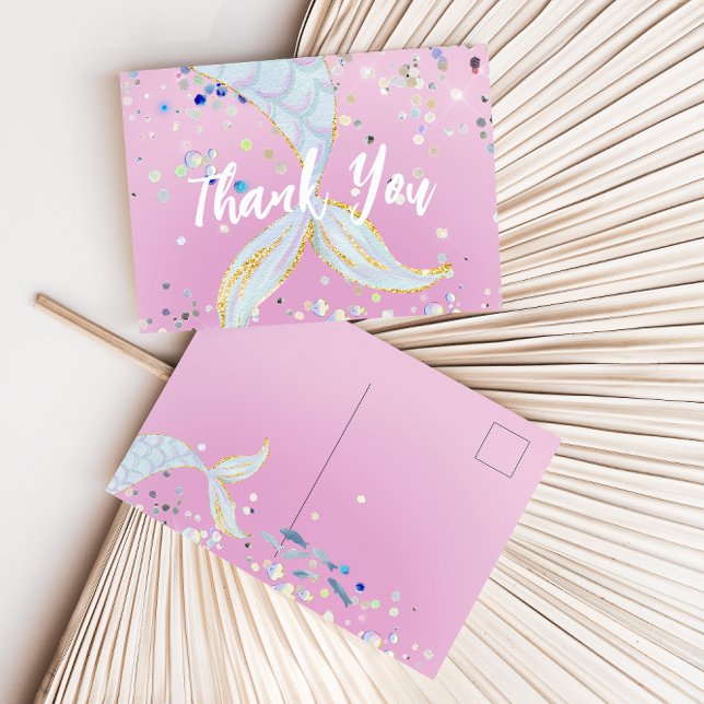 Carte Postale Parties scintillant lunaire Plage de sirène sous l (Créateur téléchargé)