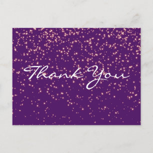 Carte Postale Parties scintillant Or tendance peu coûteuse viol