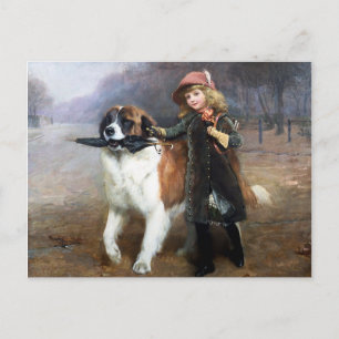 Carte Postale Partir à l'école