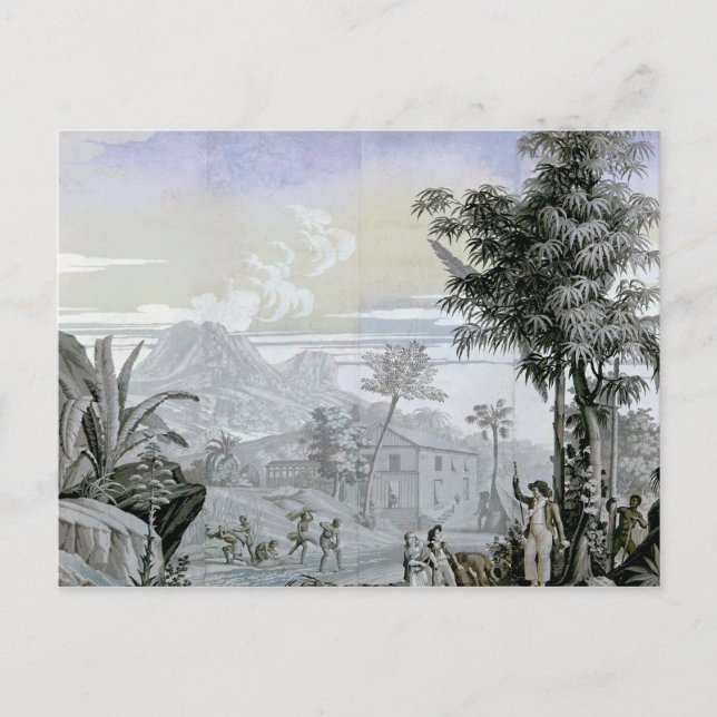 Carte Postale Partir pour une promenade, illustration (Devant)