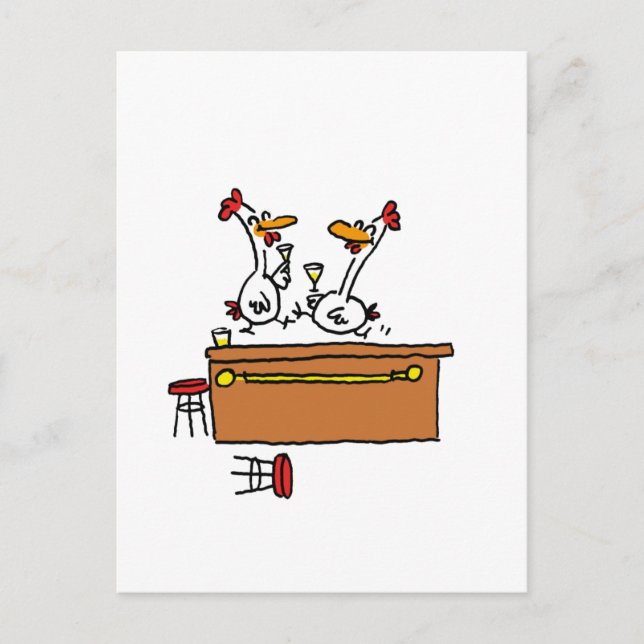 Carte Postale Partychick (Devant)