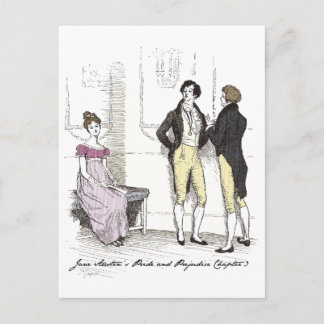 Carte Postale Pas Assez Belle, Jane Austen Fierté & Préjugés
