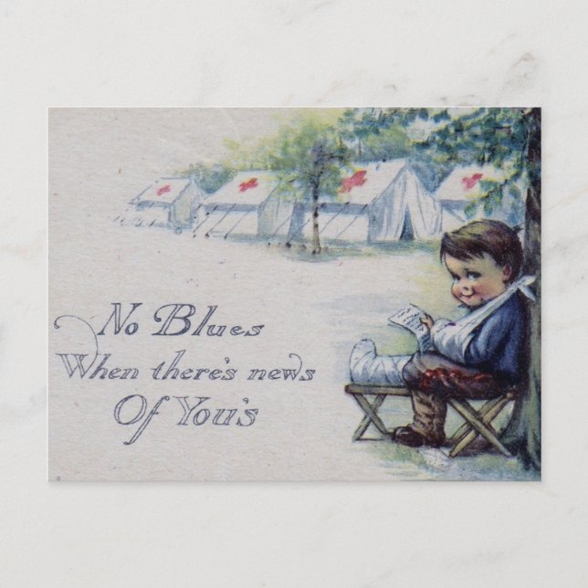 Carte Postale Pas de blues quand la nouvelle de vous (Devant)