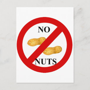 Carte Postale Pas de noix