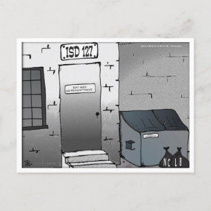 Carte Postale Pas de réadmission Quitter uniquement