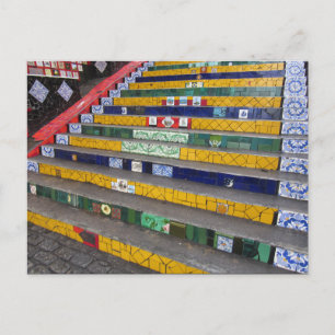 Carte Postale pas selarón rio