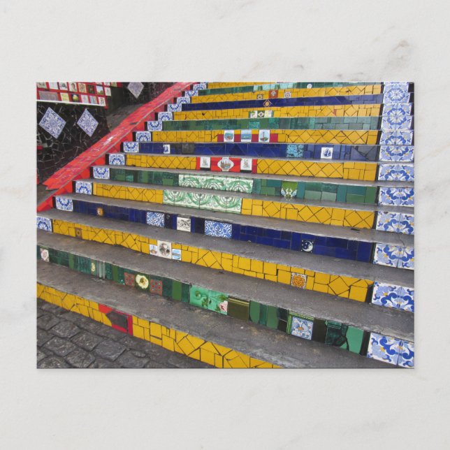 Carte Postale pas selarón rio (Devant)