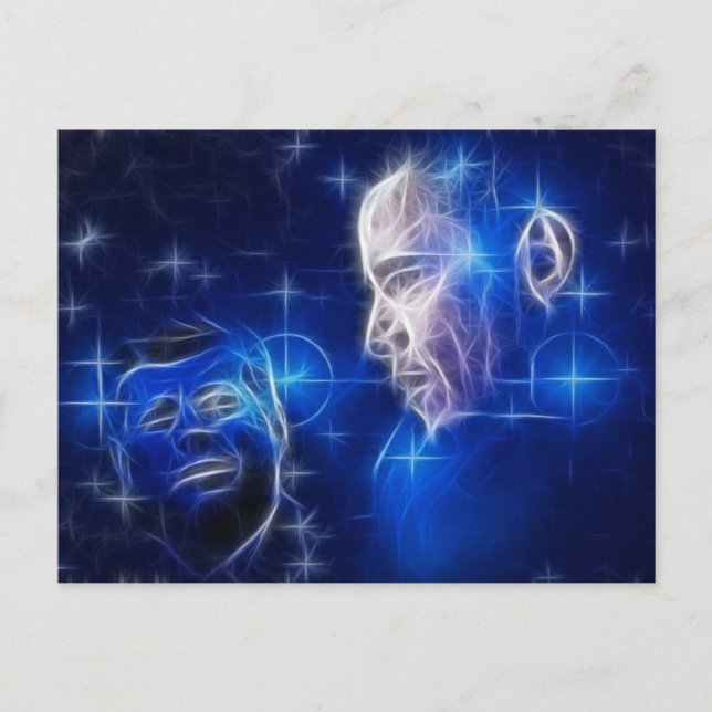 Carte Postale Passage du flambeau II (Devant)