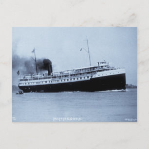 Carte Postale Passager Steamer Minnesota - Louis Pesha