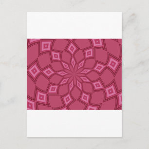 CARTE POSTALE PASSION ROSE