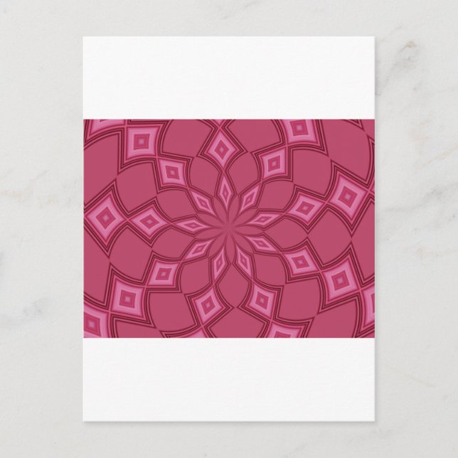 CARTE POSTALE PASSION ROSE (Devant)