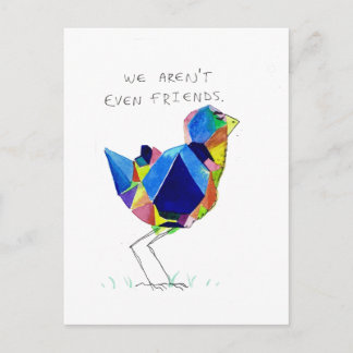 Carte postale passive agressive