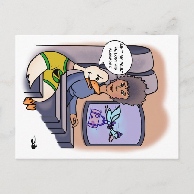 Carte Postale Passport  (Devant)