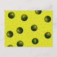 pastèque jaune avec graines