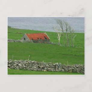 Carte Postale Pasture de la côte Atlantique, Irlande