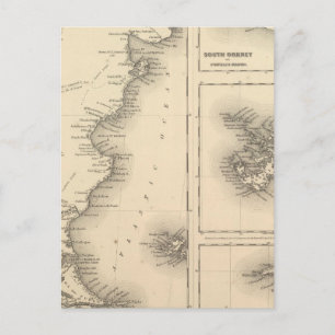 Carte Postale Patagonia South Orkney ou Powell's Group