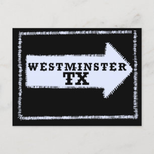 Carte Postale Patch Westminster (Texas)