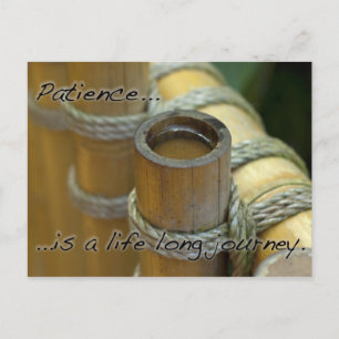 Carte postale Patience