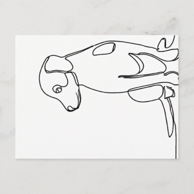 Carte Postale Patient Dog (Devant)