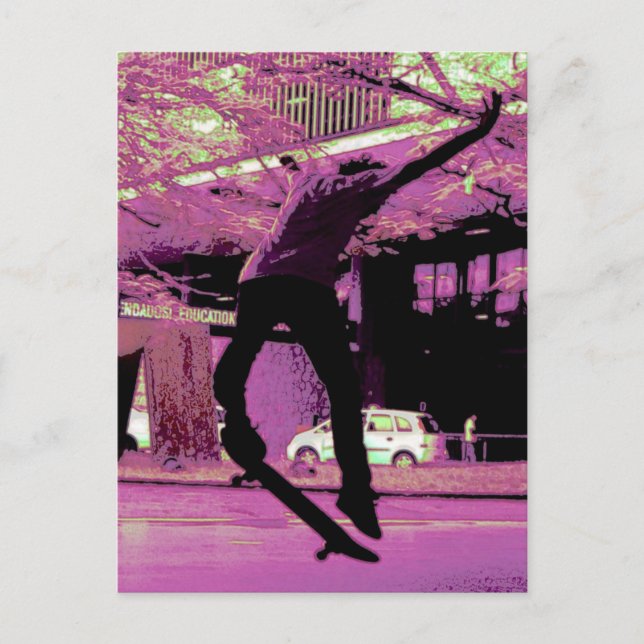 Carte Postale Patinage (Devant)