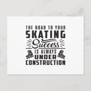 Carte Postale Patins Patinage en ligne Patinage en ligne Idée ca