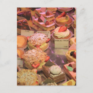 Carte Postale pâtisserie française