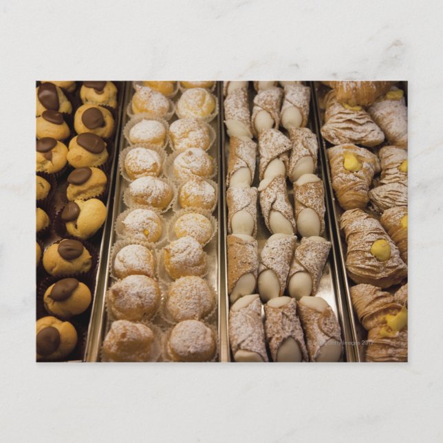 Carte Postale Pâtisseries italiennes (Devant)