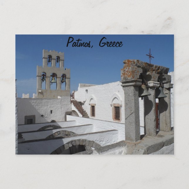 Carte Postale Patmos, Grèce (Devant)