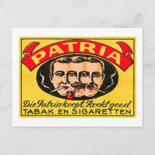 Carte Postale Patria Tabak