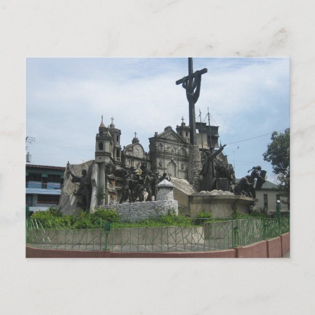 Carte Postale Patrimoine du monument de Cebu (Devant)