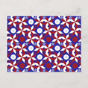 Carte Postale Patriot Quilt personnalisé