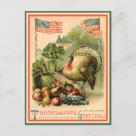 Carte postale Patriotique Thanksgiving