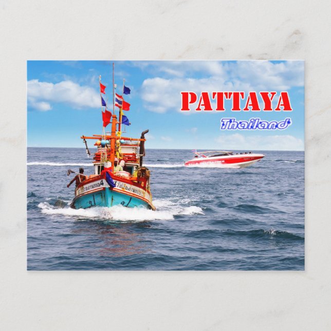 Carte Postale Pattaya - Thaïlande (Devant)