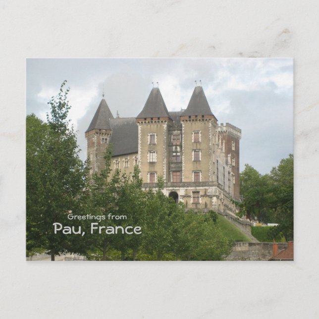 Carte Postale Pau (Devant)