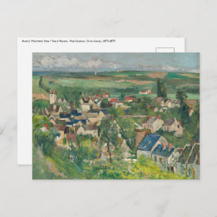 Carte Postale Paul Cezanne - Auvers, Vue panoramique