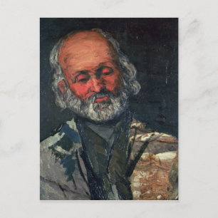Carte Postale Paul Cezanne Chef d'un vieil homme, vers 1866
