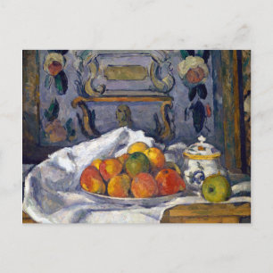 Carte Postale Paul Cezanne Dish des pommes