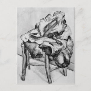 Carte Postale Paul Cezanne Drapery on a Chair, 1980-1900