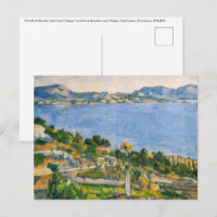 Paul Cezanne - Golfe de Marseille vu depuis Estaqu