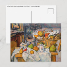 Paul Cezanne - La vie morte avec panier