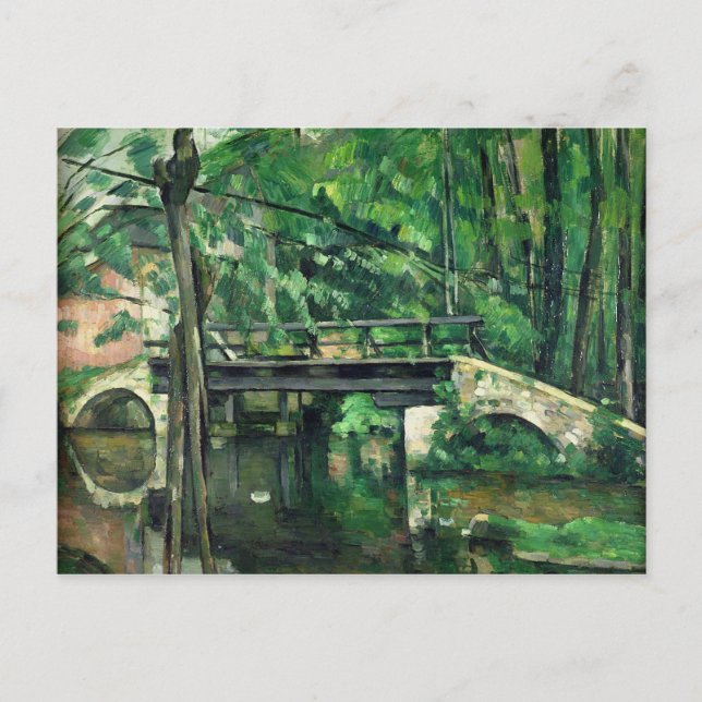 Carte Postale Paul Cezanne | Le pont à Maincy ou le pont (Devant)