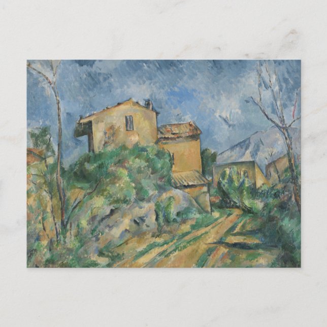 Carte Postale Paul Cezanne - Maison Maria avec vue sur Château (Devant)