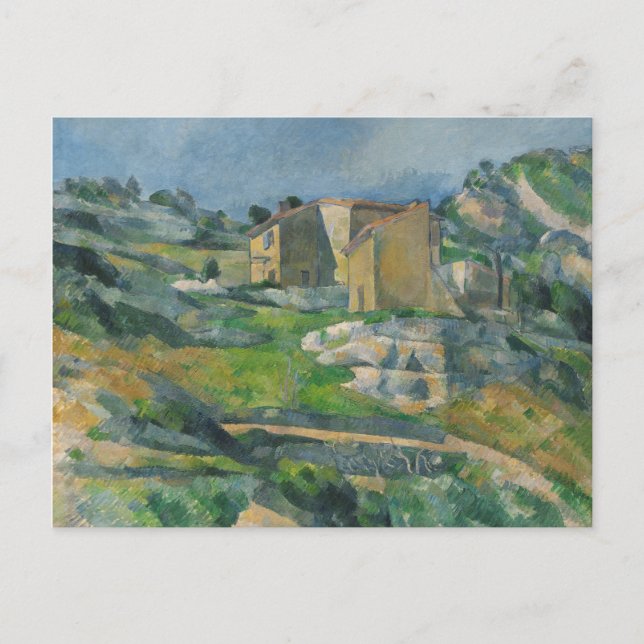 Carte Postale Paul Cezanne | Maisons en Provence : Le Riaux V (Devant)