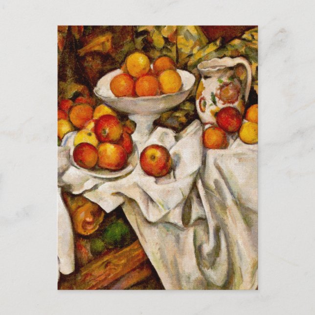 Carte Postale Paul Cezanne Pomples Oranges Impressionnisme (Devant)