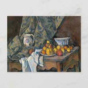 Carte Postale Paul Cezanne Still Life with Apples and Peaches,