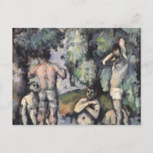 Carte Postale Paul Cezanne   The Five Bathers, c.1875-77
