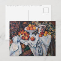 Paul Cezanne - Vie morte, Pommes et Oranges
