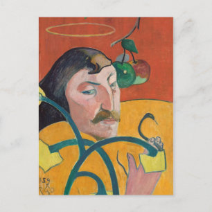 Carte Postale Paul Gauguin   Autoportrait, 1889 (huile sur bois)